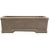 Bonsaischale 26x19x8.5cm Grau Rechteckig Unglasiert 1 Bonsaischale 26x19x8.5cm Grau Rechteckig Unglasiert -Pflanzen-Bonsai-Shop h26 161 gr