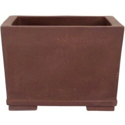 Bonsaischale 29x29x21cm Braun Quadratisch Unglasiert