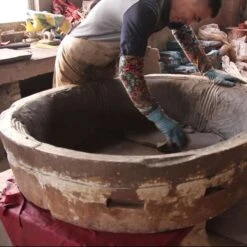 Bonsaischale 29x29x21cm Braun Quadratisch Unglasiert 11 Bonsaischale 29x29x21cm Braun Quadratisch Unglasiert -Pflanzen-Bonsai-Shop h29 899 b3