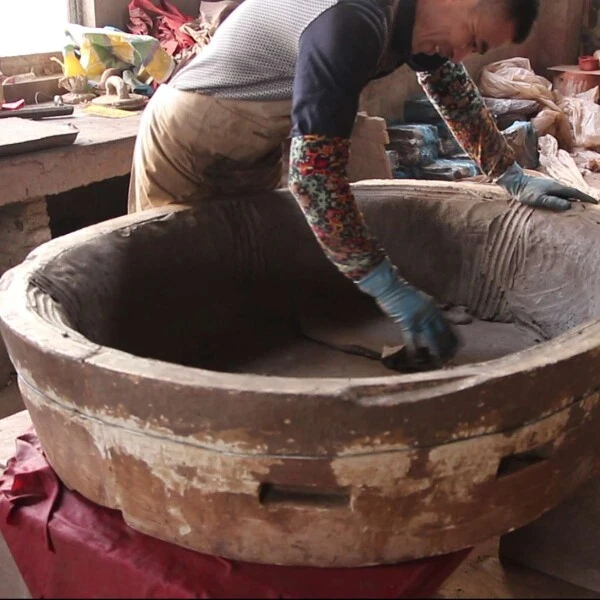 Bonsaischale 29x29x21cm Braun Quadratisch Unglasiert 5 Bonsaischale 29x29x21cm Braun Quadratisch Unglasiert – Bild 3