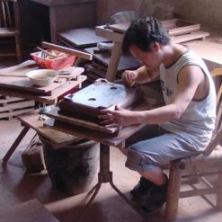 Bonsaischale 35x35x22.5cm Braun Quadratisch Unglasiert 12 Bonsaischale 35x35x22.5cm Braun Quadratisch Unglasiert -Pflanzen-Bonsai-Shop h35 898 b4