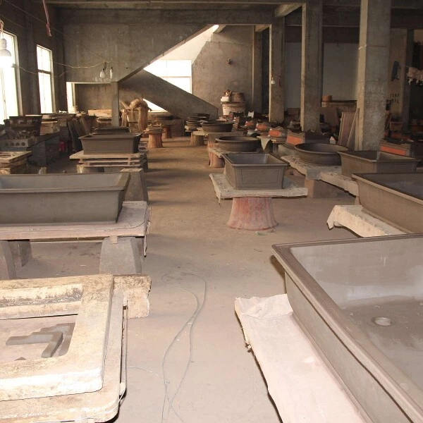 Bonsaischale 35.5x28x10cm Antik-Braun Oval Unglasiert 7 Bonsaischale 35.5x28x10cm Antik-Braun Oval Unglasiert – Bild 5