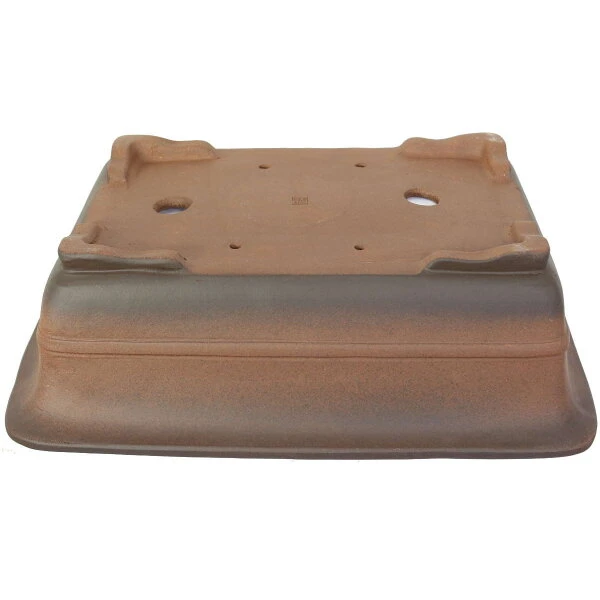 Bonsaischale 50x36x15.5cm Antik-Braun Rechteckig Unglasiert 4 Bonsaischale 50x36x15.5cm Antik-Braun Rechteckig Unglasiert – Bild 2