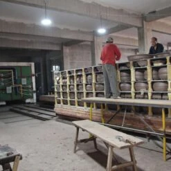 Bonsaischale 51.5x42x11.5cm Braun Oval Unglasiert -Pflanzen-Bonsai-Shop h52 447 b6