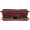 Bonsaischale Mit Untersetzer 28x18x8cm Rot Rechteckig Glasiert 1 Bonsaischale Mit Untersetzer 28x18x8cm Rot Rechteckig Glasiert -Pflanzen-Bonsai-Shop n28 017 r
