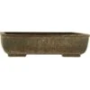 Bonsaischale 30x22x8cm Braun Rechteckig Unglasiert -Pflanzen-Bonsai-Shop p30re x021