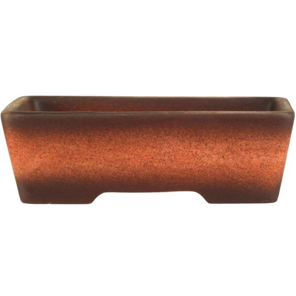 Bonsaischale 15x11x5cm Antik-Rotbraun Rechteckig Unglasiert 3 Bonsaischale 15x11x5cm Antik-Rotbraun Rechteckig Unglasiert