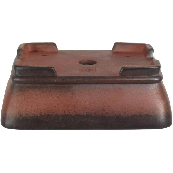 Bonsaischale 16.5x13x5.5cm Antik-Rotbraun Rechteckig Unglasiert 4 Bonsaischale 16.5x13x5.5cm Antik-Rotbraun Rechteckig Unglasiert – Bild 2