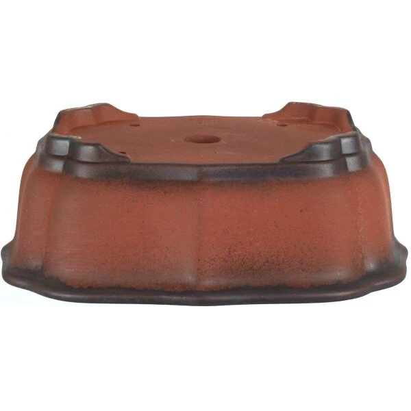 Bonsaischale 20.5x15x7cm Dunkelbraun Sonstige Form Unglasiert 4 Bonsaischale 20.5x15x7cm Dunkelbraun Sonstige Form Unglasiert – Bild 2