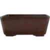 Bonsaischale 21x21x8.5cm Dunkelbraun Sonstige Form Unglasiert -Pflanzen-Bonsai-Shop s21 841 db