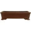 Bonsaischale 24.5x19.5x6cm Dunkelbraun Rechteckig Unglasiert 1 Bonsaischale 24.5x19.5x6cm Dunkelbraun Rechteckig Unglasiert -Pflanzen-Bonsai-Shop s25 019 db