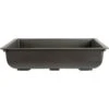 Bonsaischale 50.5x42.5x11.4cm Dunkelbraun Rechteckig Kunststoff -Pflanzen-Bonsai-Shop z ps r51 db