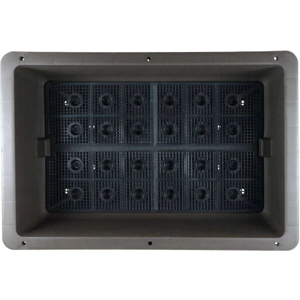 Bonsaischale 70x48x22.5cm Dunkelbraun Rechteckig Kunststoff 5 Bonsaischale 70x48x22.5cm Dunkelbraun Rechteckig Kunststoff – Bild 3